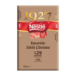 Nestle 1927 Sütlü Kuvertür Çikolata 2500 gr