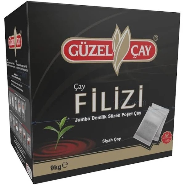 Güzel Çay Siyah Filiz  Jumbo Demlik Poşet (30 gr*35 )*10