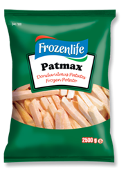 Frozen Life Patmax Patates 9x9 2500 gr