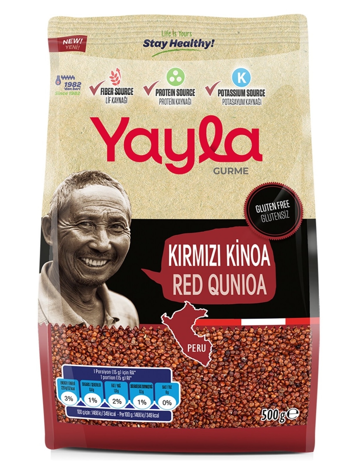 Yayla Kırmızı Kinoa 500 gr