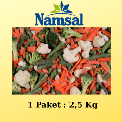 Namsal  Donuk Sebze Mix Julyen 2,5 Kg