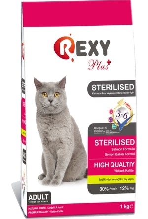 Rexy Kedi Maması Somon Balıklı 1000 gr